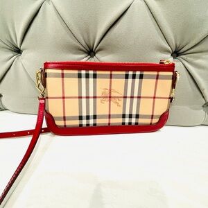 Plaid Burberry Crossbody Bag